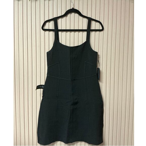 Mariam Anna Barska Square NK A-Line Agnes Mini Dress Size L - Picture 2 of 7